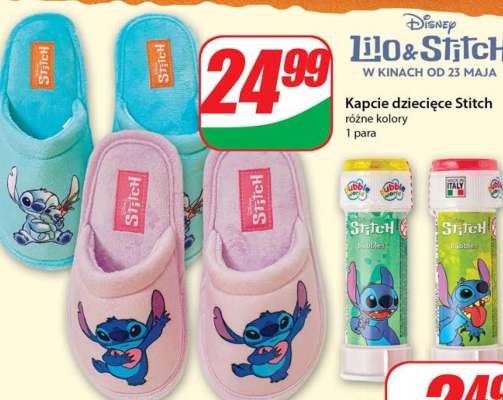 Kapcie dziecięce Stitch