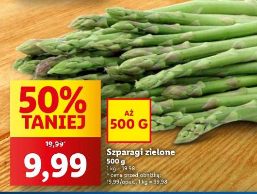 Szparagi zielone