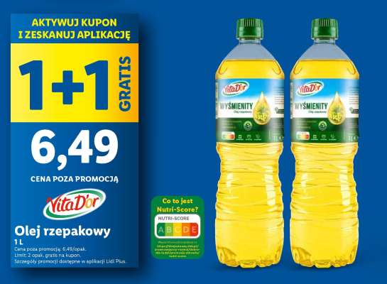 Olej rzepakowy Vita d'Or