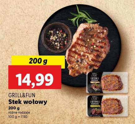 GRILL&FUN Stek wołowy