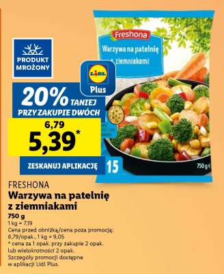 FRESHONA Warzywa na patelnię z ziemniakami