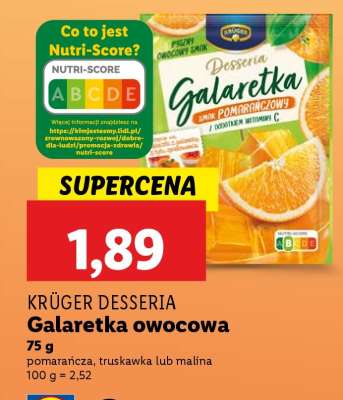 KRÜGER DESSERIA Galaretka owocowa