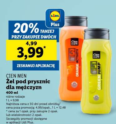 CIEN MEN Żel pod prysznic dla mężczyzn