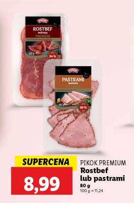 PIKOK PREMIUM Rostbef lub pastrami
