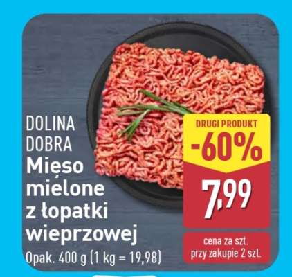 DOLINA DOBRA Mięso mielone z łopatki wieprzowej