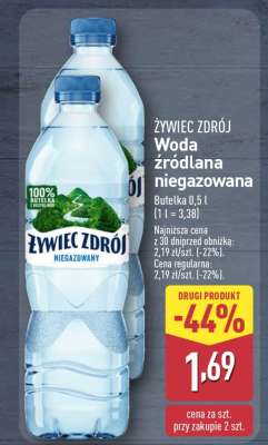 ŻYWIEC ZDRÓJ Woda źródlana niegazowana