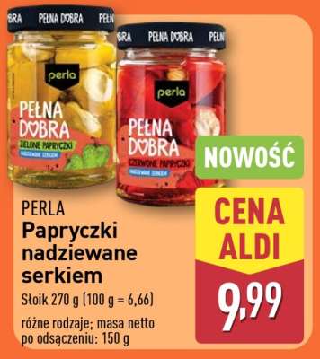 PERLA Papryczki nadziewane serkiem