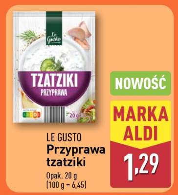 LE GUSTO Przyprawa tzatziki