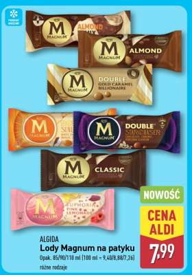 Algida Lody Magnum na patyku