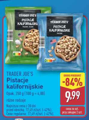 TRADER JOE'S Pistacje kalifornijskie