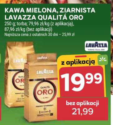 Kawa mielona, ziarnista Lavazza Qualita Oro