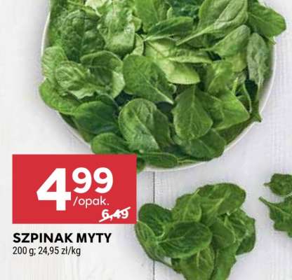 Szpinak myty