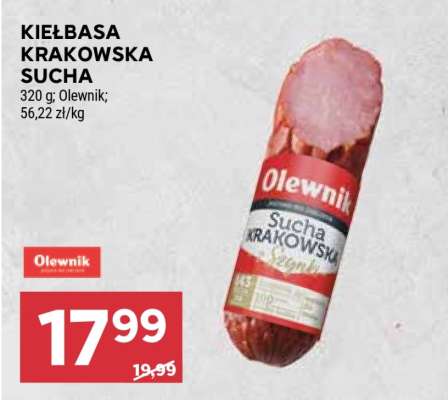 Kiełbasa krakowska sucha