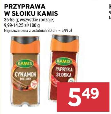 Przyprawa w słoiku KAMIS