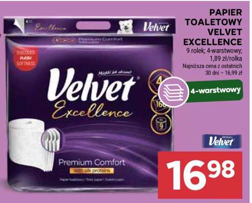 Papier toaletowy Velvet Excellence