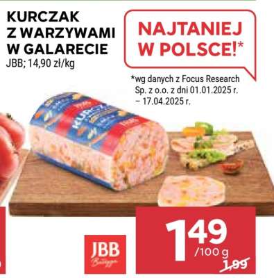 KURCZAK Z WARZYWAMI W GALARECIE