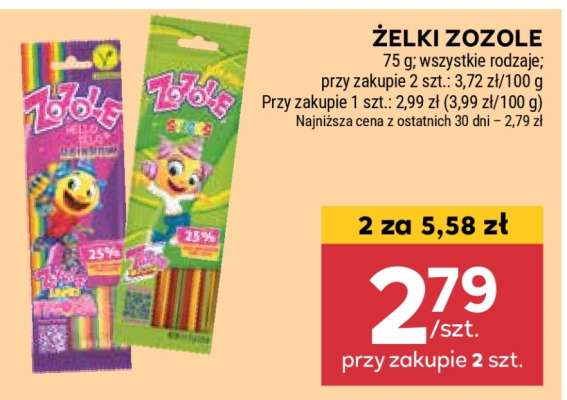 Żelki Zozole