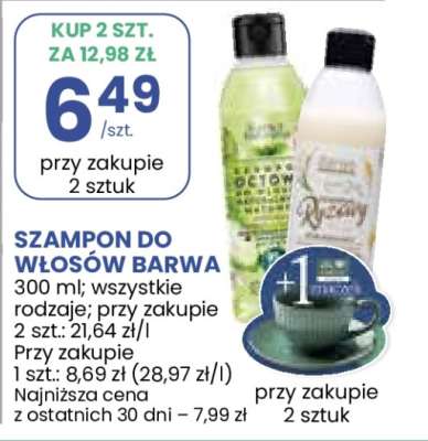Szampon do włosów Barwa