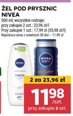 Żel pod prysznic Nivea