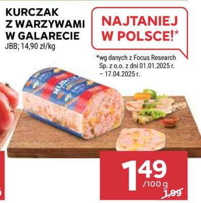 KURCZAK Z WARZYWAMI W GALARECIE