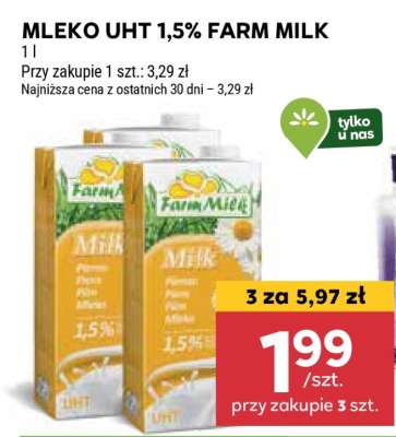 MLEKO UHT 1,5% FARM MILK