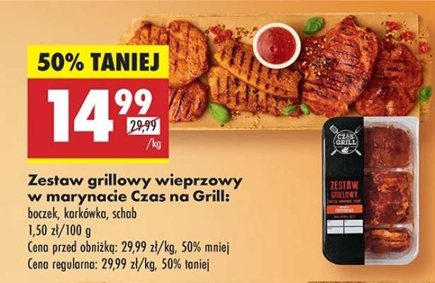 Zestaw grillowy wieprzowy w marynacie Czas na Grill