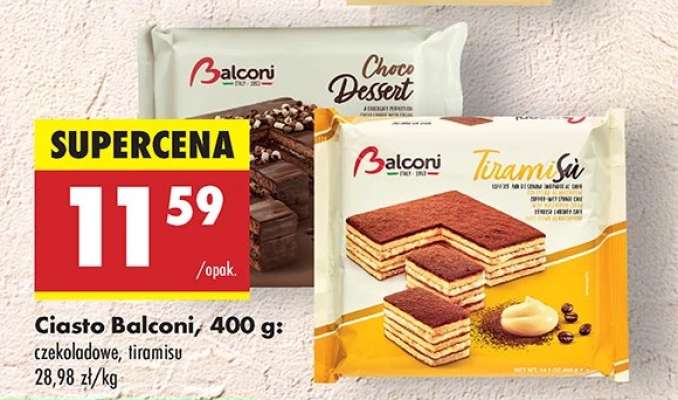 Ciasto Balconi, 400 g
