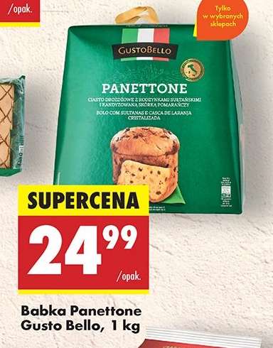 Babka Panettone Gusto Bello 1 kg