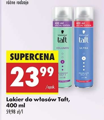 Lakier do włosów Taft, 400 ml