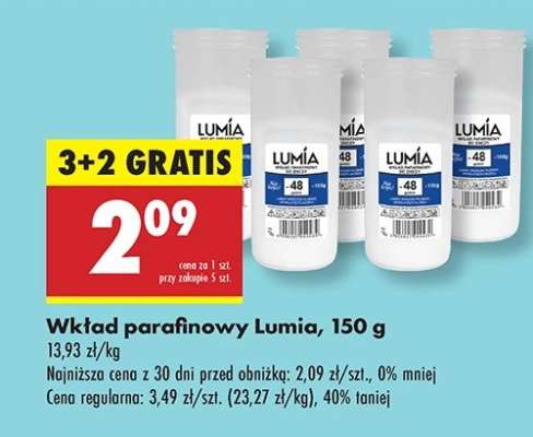 Wkład parafinowy Lumia , 150 g