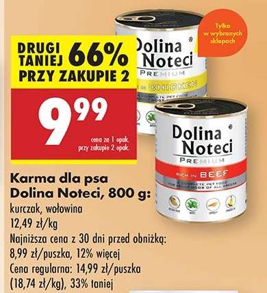 Karma dla psa Dolina Noteci, 800 g