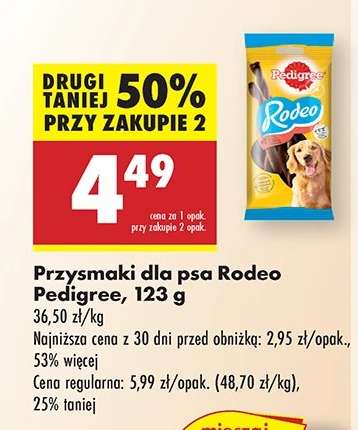 Przysmaki dla psa Rodeo Pedigree , 123 g