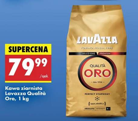 Kawa ziarnista Lavazza Qualita Oro 1 kg