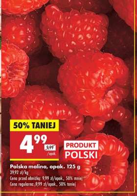 Polska malina opak 125 g
