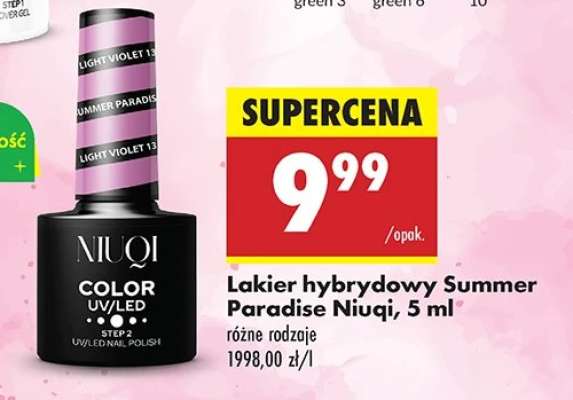 Lakier hybrydowy Summer Paradise Niuqi, 5 ml