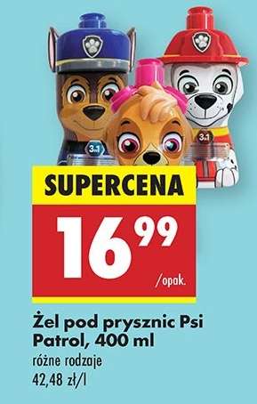 Żel pod prysznic Psi Patrol, 400 ml