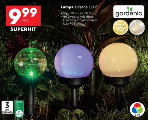 Lampa solarna LED