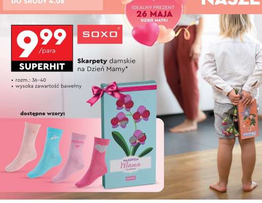 Skarpety damskie na Dzień Mamy