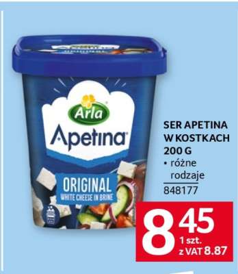 Ser Apetina w kostkach 200 g