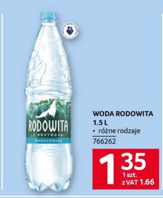 WODA RODOWITA 1,5 L