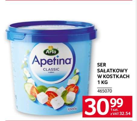 Ser sałatkowy w kostkach 1 kg