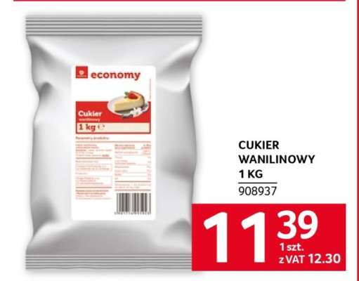 CUKIER WANILINOWY 1 KG