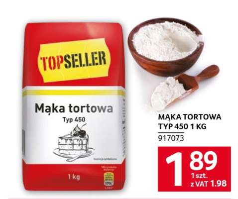MĄKA TORTOWA TYP 450 1 KG