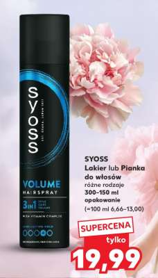 SYOSS Lakier lub pianka do włosów