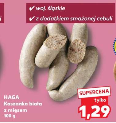 HAGA Kaszanka biała z mięsem 100 g