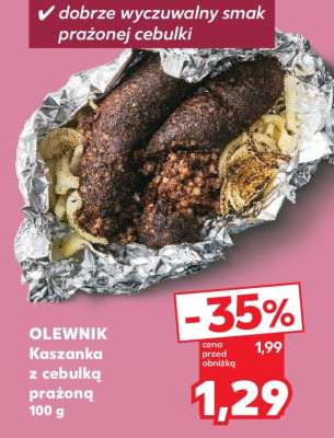 OLEWNIK Kaszanka z cebulką prażoną 100 g