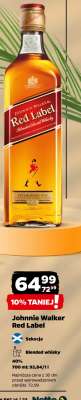 JOHNNIE WALKER RED LABEL