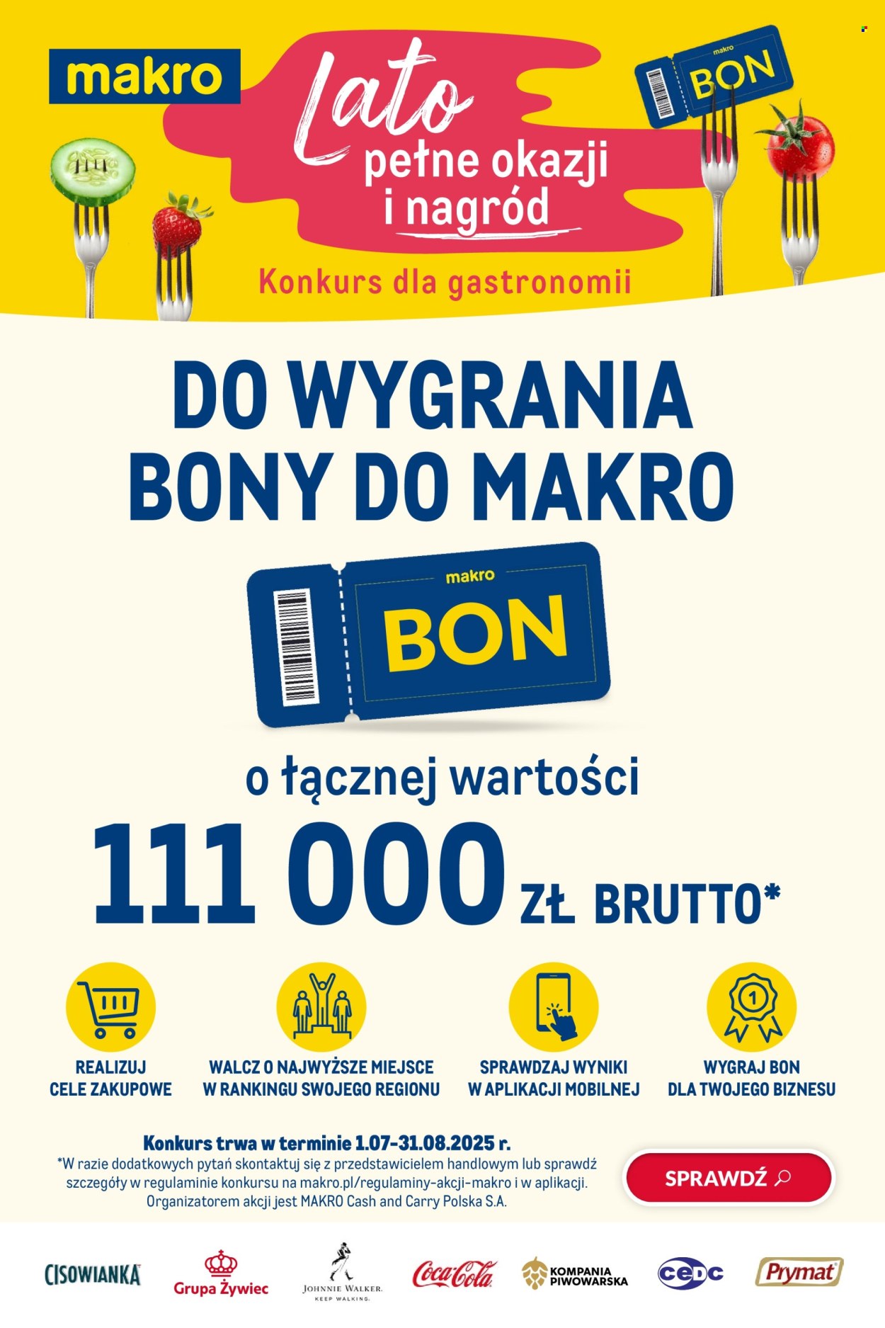 Gazetka Makro - 1.7.2025. - 31.8.2025.. Strona 1