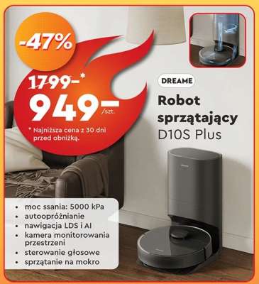 Robot sprzątający D10S Plus