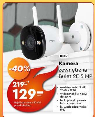 Kamera zewnętrzna Bulet 2E 5 MP